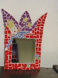 kinder spiegel mozaieken bij expres-zo creatieve workshops in utrecht